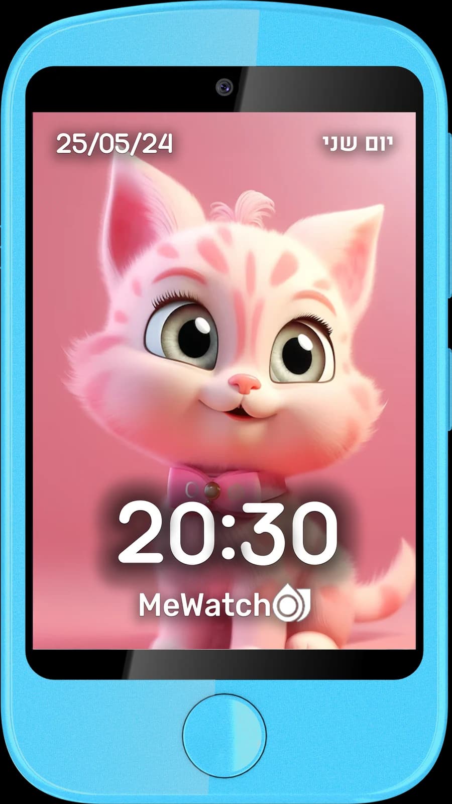 MeWatch First Phone - 4G GPS -Blue טלפון חכם לילדים