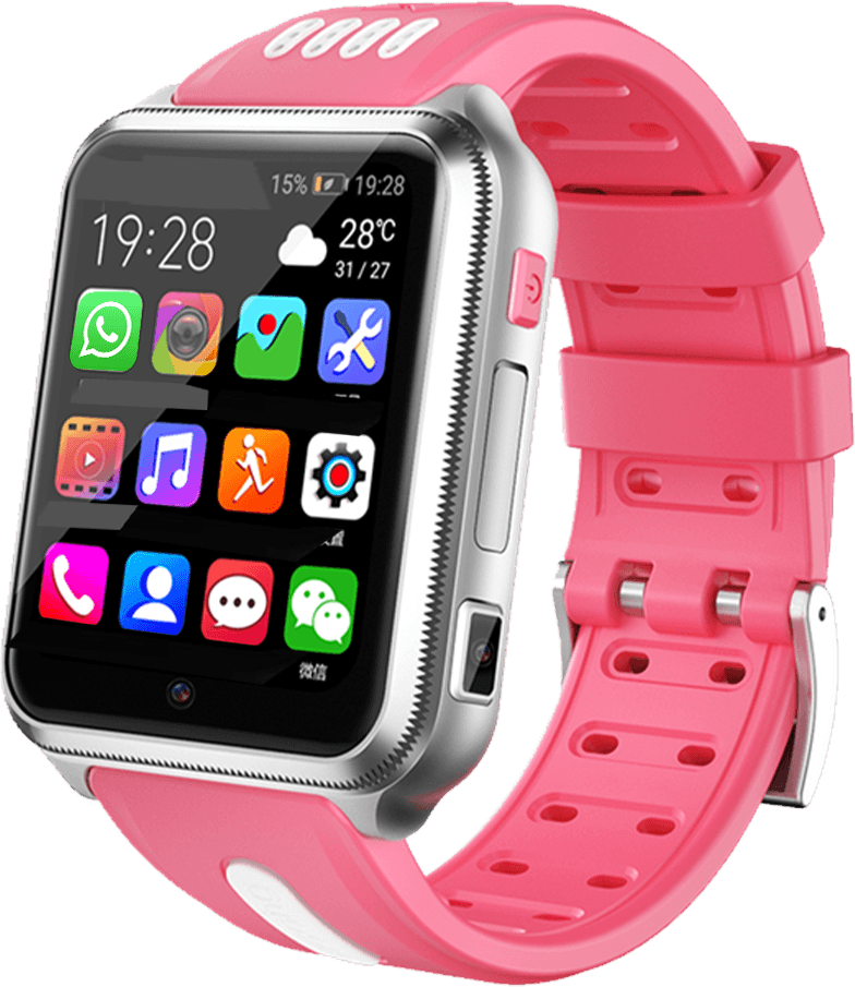 MeWatch K9 Pro - 4G GPS - Pink שעון חכם לילדים