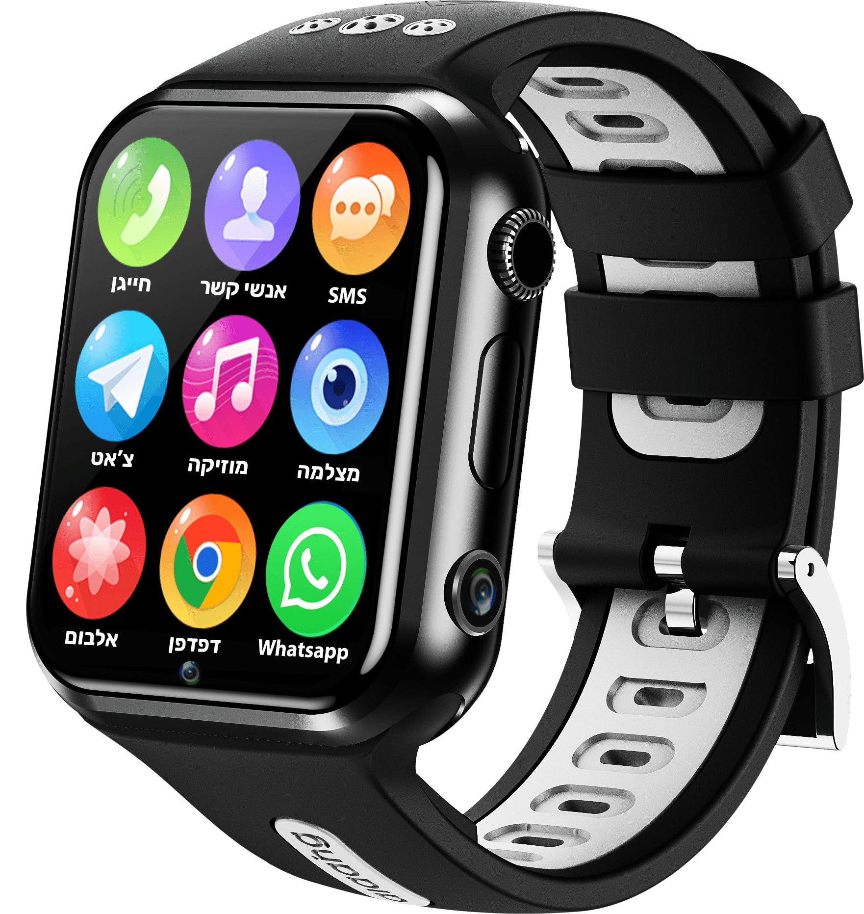 MeWatch K10 Ultra - 4G GPS -Gray שעון חכם לילדים